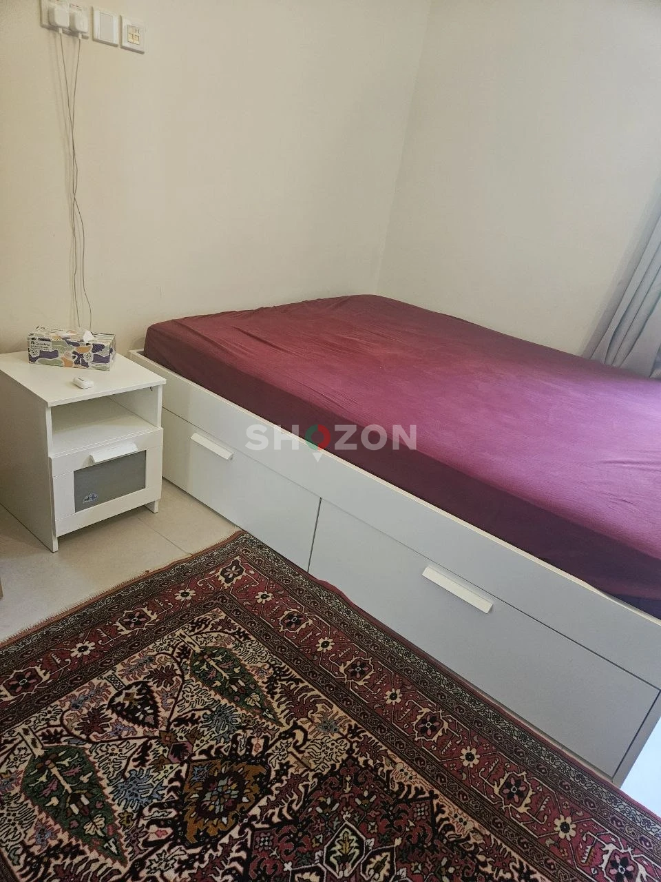Comfortable Bed with Storage