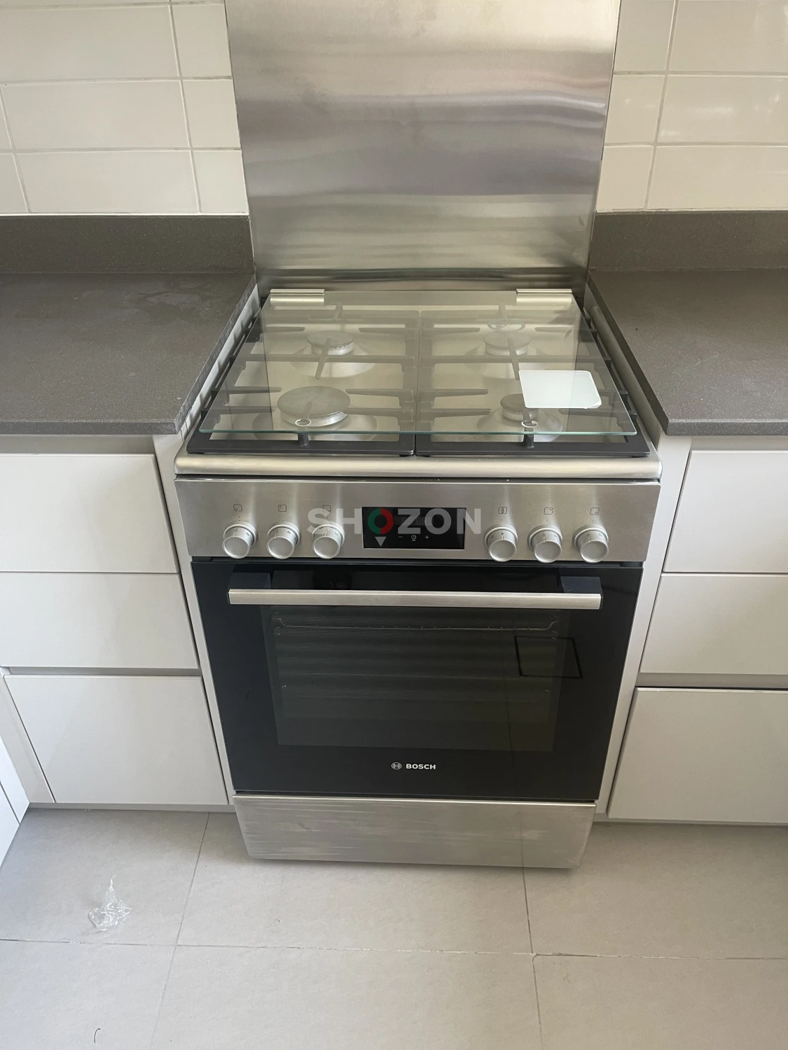 Bosch gas with electric oven stove 60/60cm perfect working