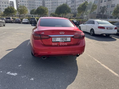Infiniti Q50 - Red, Automatic