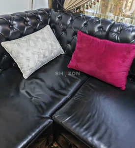 Two Black Leather Sofas – Quality Comfort for Your Home ✨
