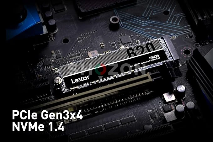 Lexar SSD NM620 2TB M.2 2280 NVMe, 3300 MB/s Read, 3000 MB/s Write - LNM620X002T-RNNNG