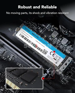 Lexar SSD 500GB NM610 Pro M.2 2280 PCIe Gen3 NVMe, R: 3300 MB/s, W: 1700 MB/s - LNM610P500G-RNNNG