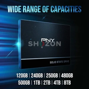 PNY CS900 500GB SATA III 2.5 Inch Internal SSD - SSD7CS900-500-RB