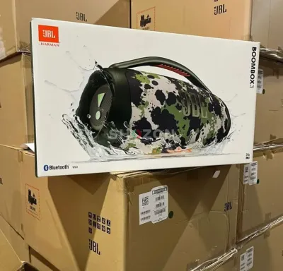 JBL Boombox 3 Portable Bluetooth Speaker Multi Color