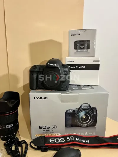 Canon EOS 5D Mark IV DSLR Camera Body