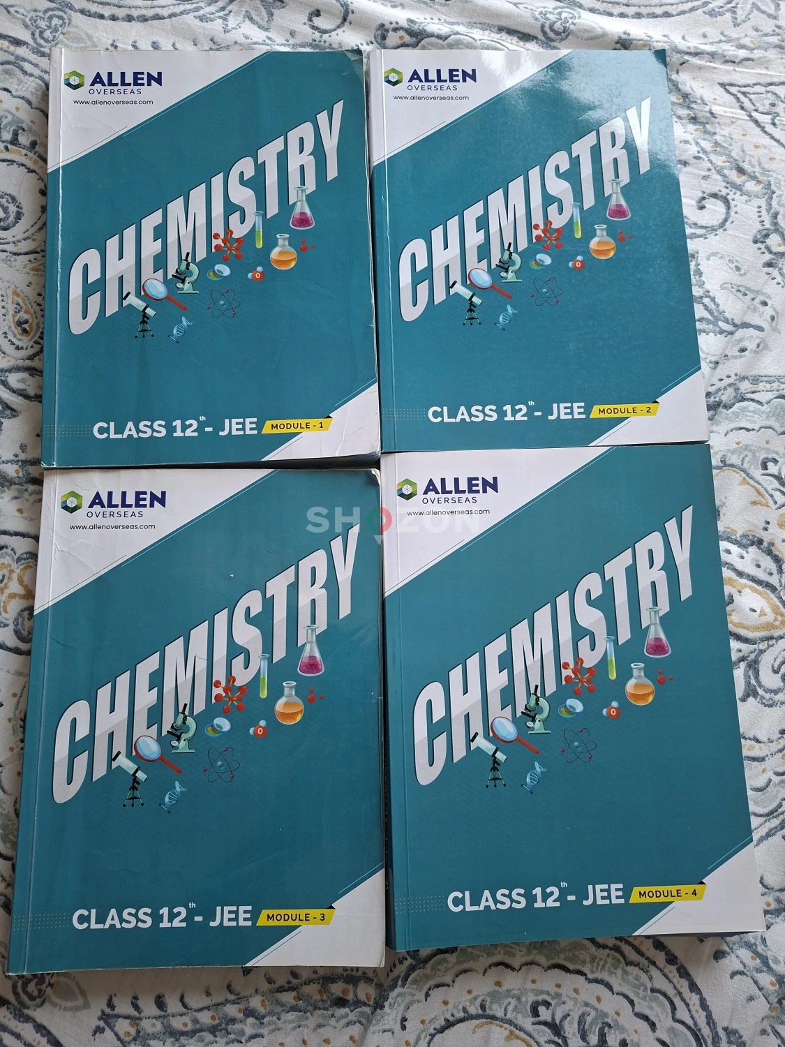 ALLEN Class 12 JEE Chemistry , Maths and Physics