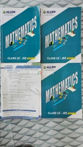 ALLEN Class 12 JEE Chemistry , Maths and Physics