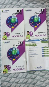 JEE Physics,Chemistry,Maths Modules by Allen - Class 11