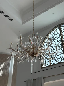 Elegant Crystal Chandelier