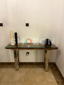 Elegant Console Table with Mirror