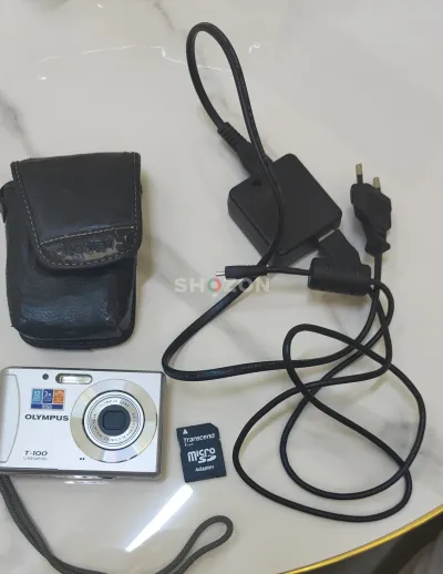 Olympus T-100 12MP Vintage Digicam - Fully Tested Working Bundle (CCD Sensor)