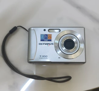 Olympus T-100 12MP Vintage Digicam - Fully Tested Working Bundle (CCD Sensor)
