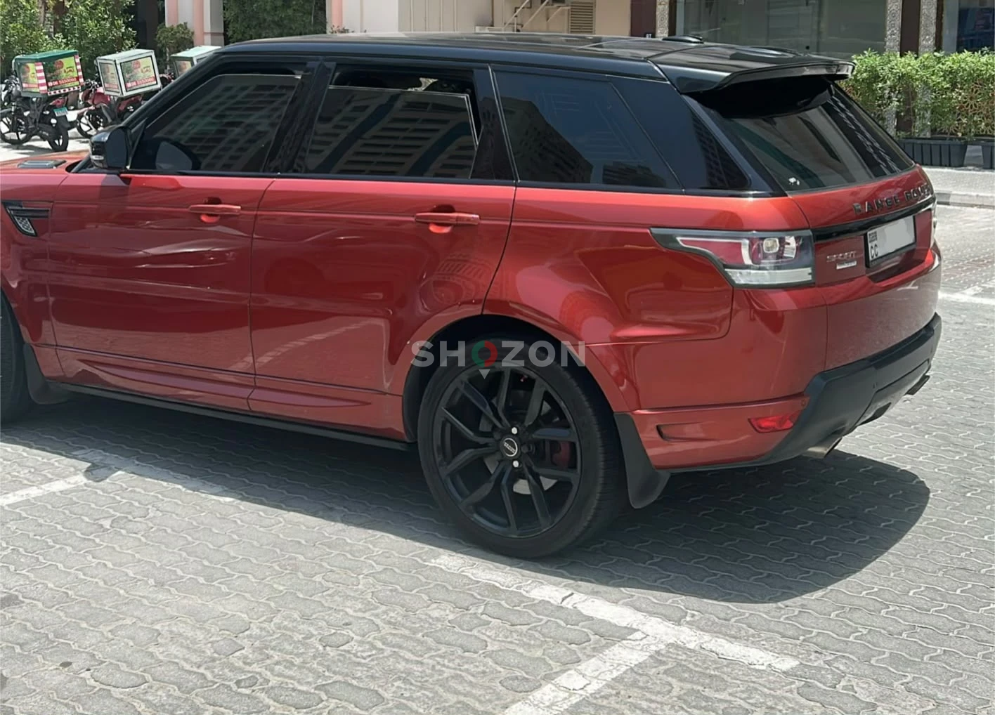 Autobiography Range Rover Sport 2014 model in Sanguinello Orange(Limited Edition Color) – Excellent Condition, Highway Driven, Price to Sell Fast!