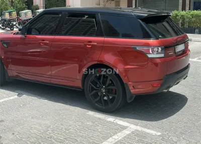 Autobiography Range Rover Sport 2014 model in Sanguinello Orange(Limited Edition Color) – Excellent Condition, Highway Driven, Price to Sell Fast!