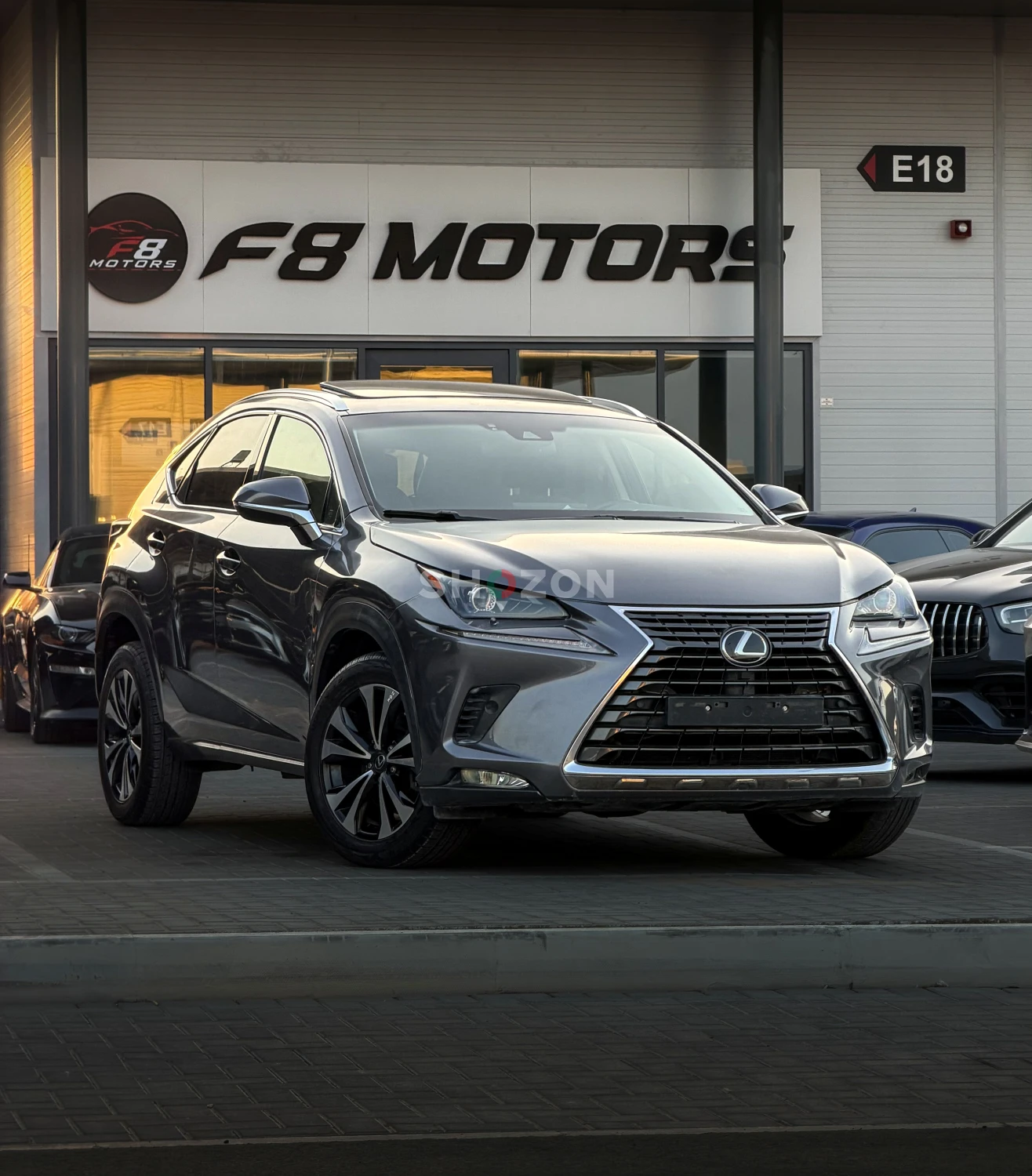 LEXUS NX300 GRAY 2021