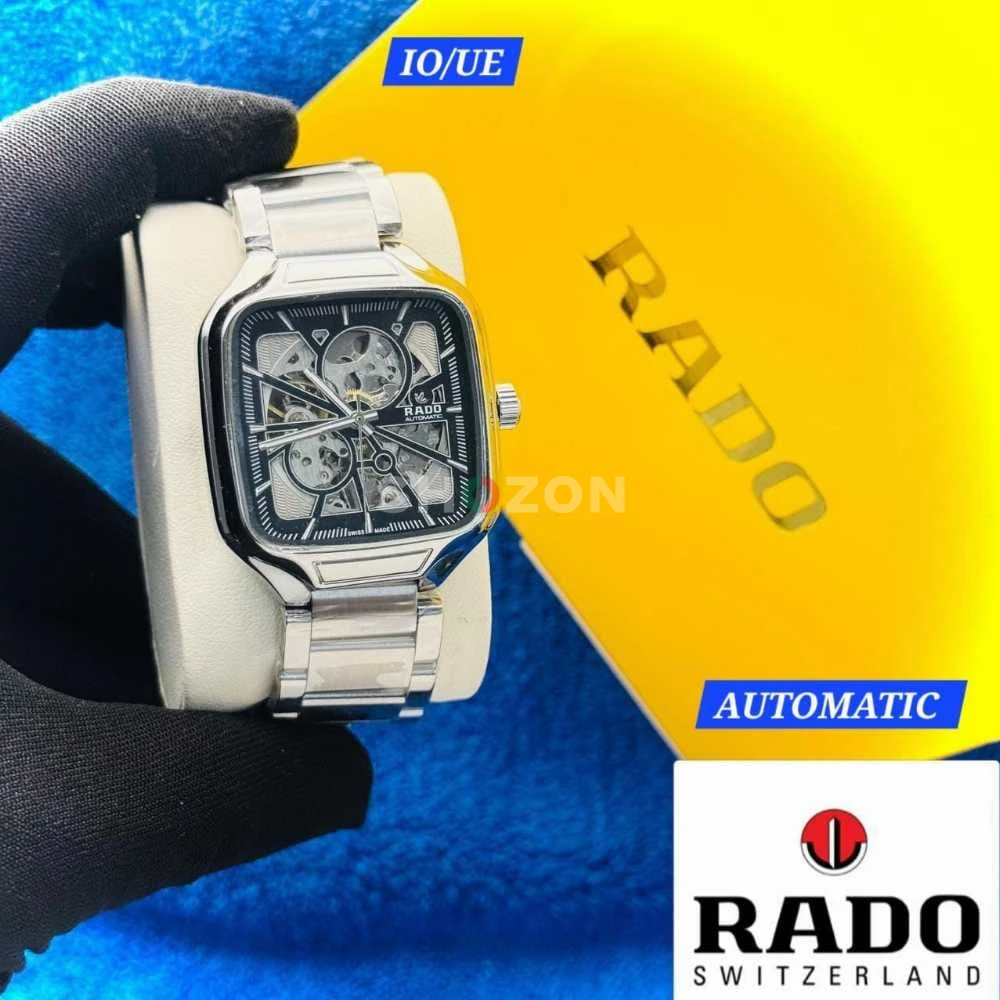 Rado Automatic Skeleton Men's Watch Silver
