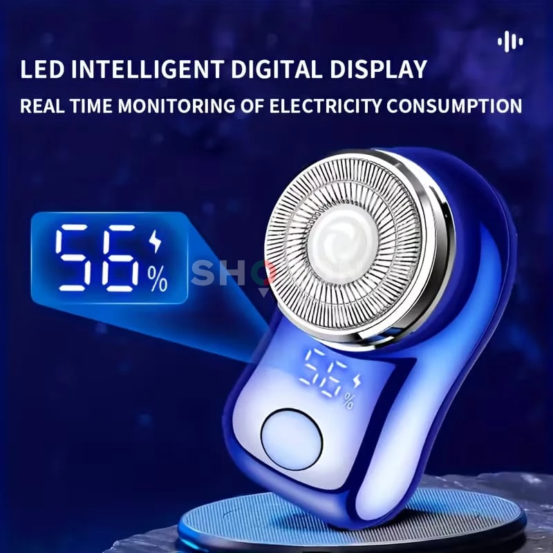 Electric Shaver with LED Digital Display