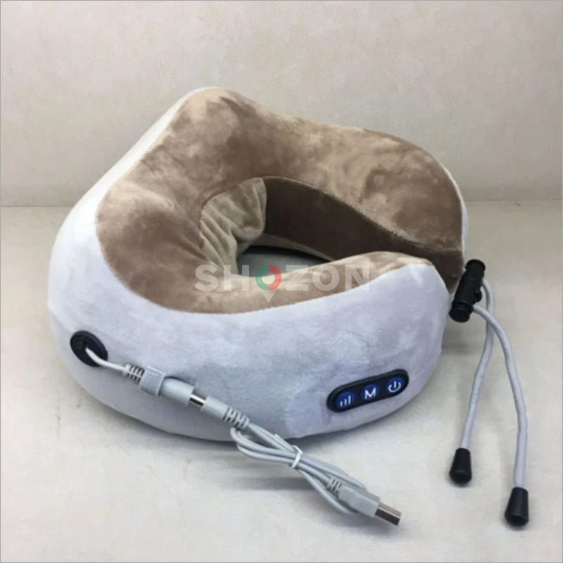 Electric Neck Massage Pillow with USB Charging