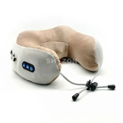Smart Neck Massage Travel Pillow with Controls