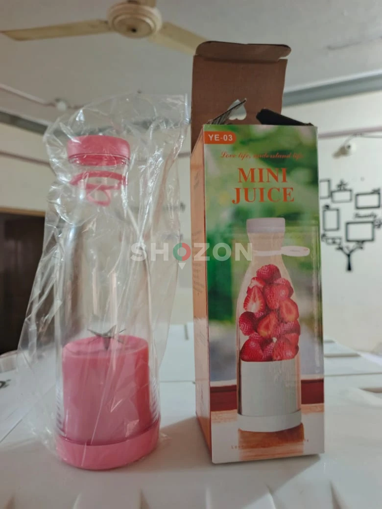 Mini Juice Blender Pink