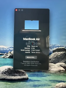 Apple MacBook Air M2 Space grey Laptop
