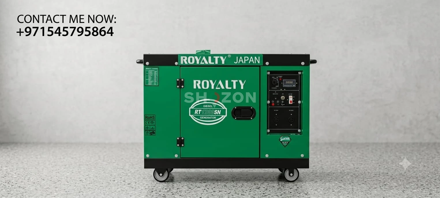 Royalty RT7000SN Diesel Generator - Green