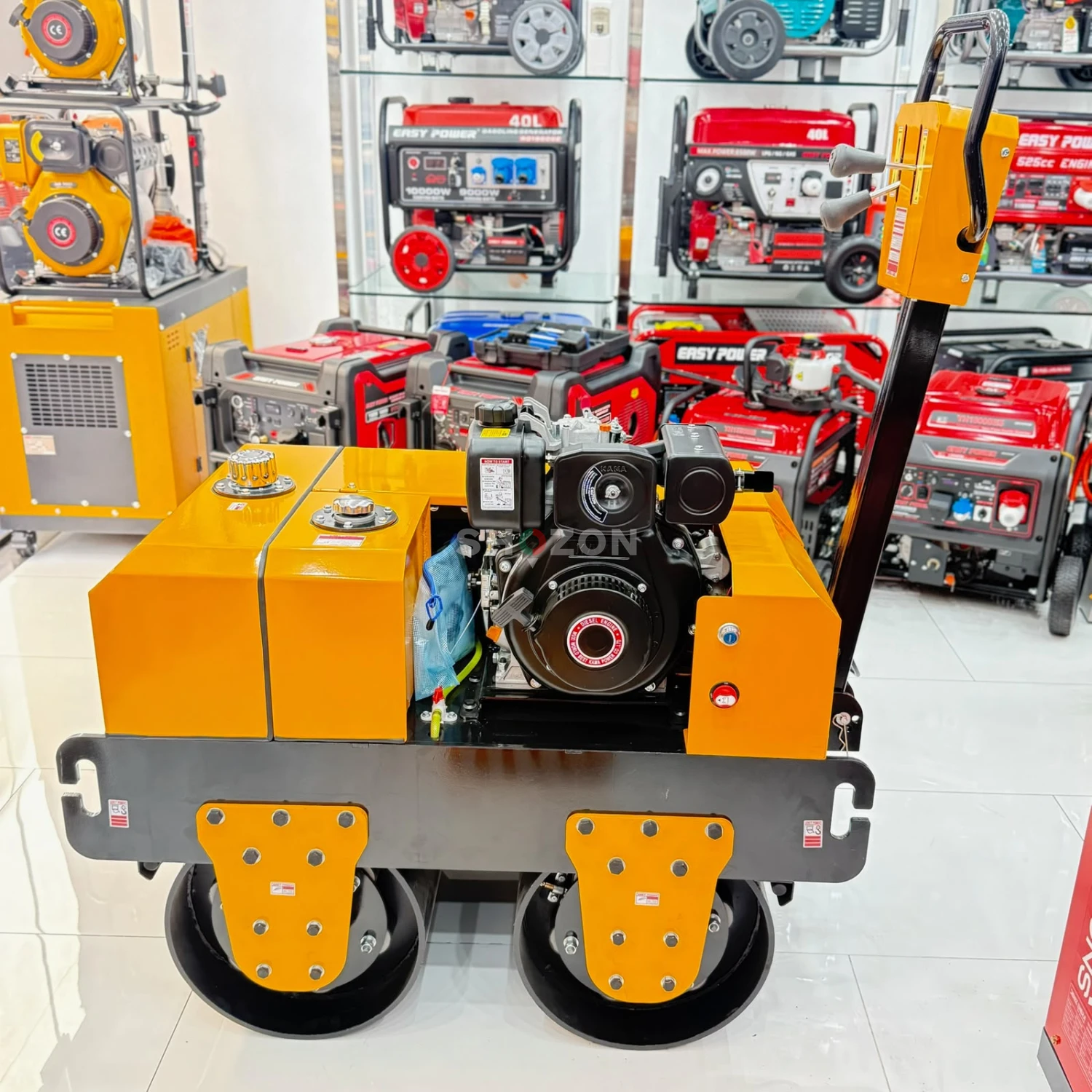 Heavy Duty Walk-Behind Vibratory Road Roller