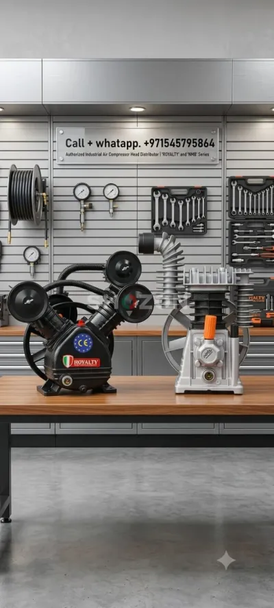 Royalty Industrial Air Compressor Head