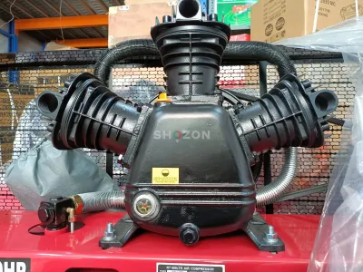 Heavy 500L 3 Piston Duty Air Compressor Pump Head