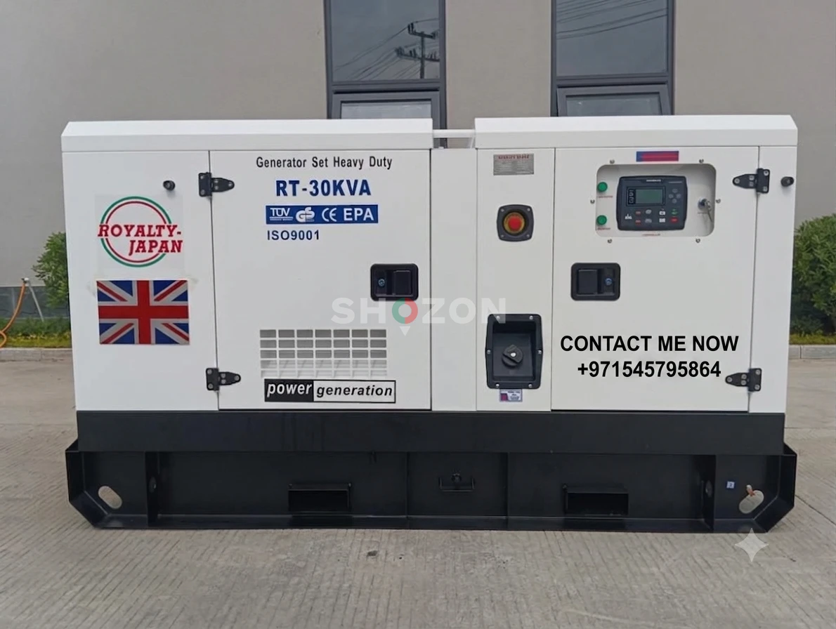 Royalty Japan RT-30KVA Heavy Duty Generator