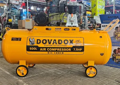 Dovadox 500L 7.5HP Air Compressor - Yellow