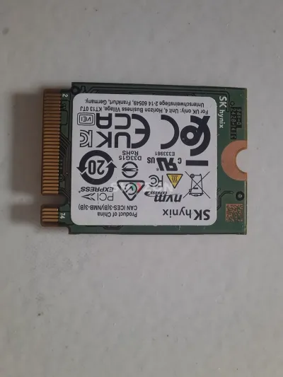 256 GB SSD Nvme Sk Hynix