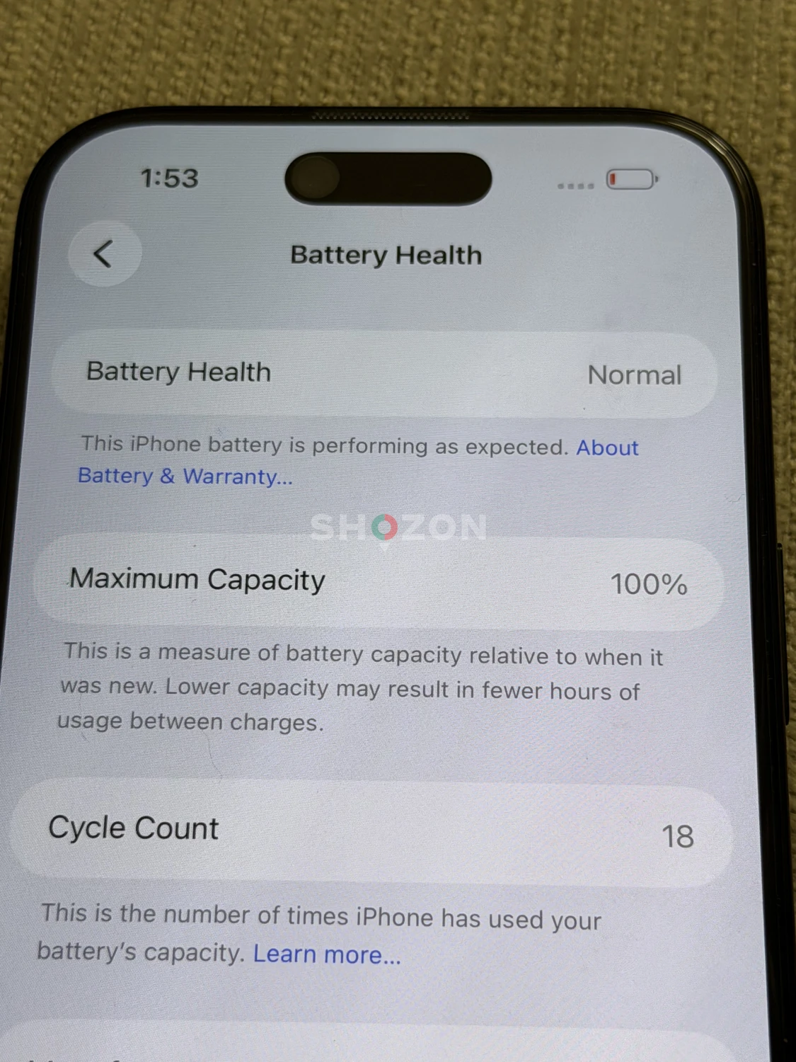 iPhone 17 Air 256GB Black – Like New