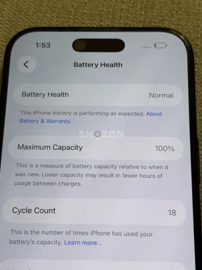 iPhone 17 Air 256GB Black – Like New