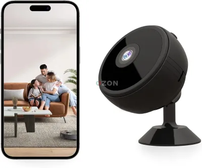 Wireless Home Security Camera with Mobile App