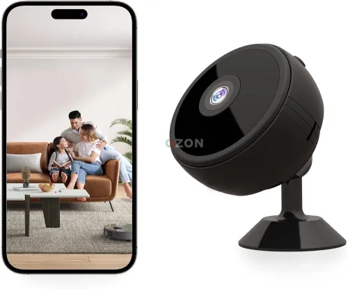 Wireless Home Security Camera with Mobile App