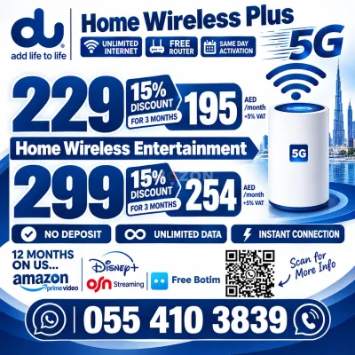 du home wifi 15% discount 