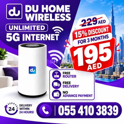 du home wifi internet 15% discount 