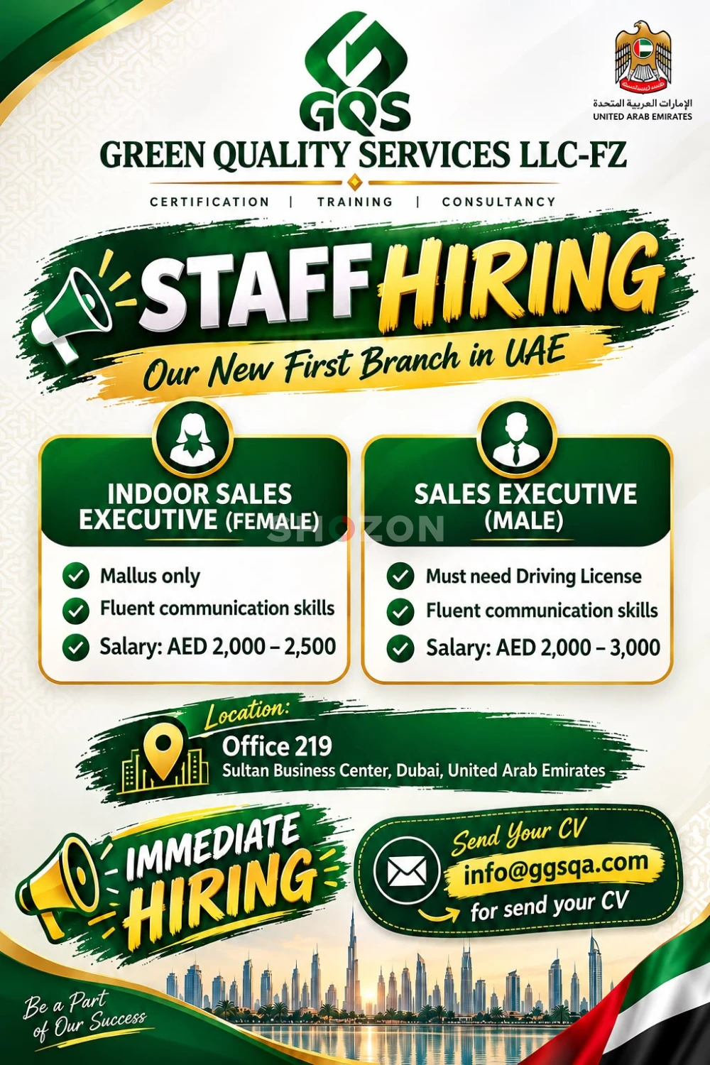 SALES EXECUTIVE