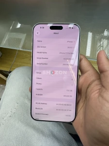 iphone 17 pro max 512gb silver excellent condition