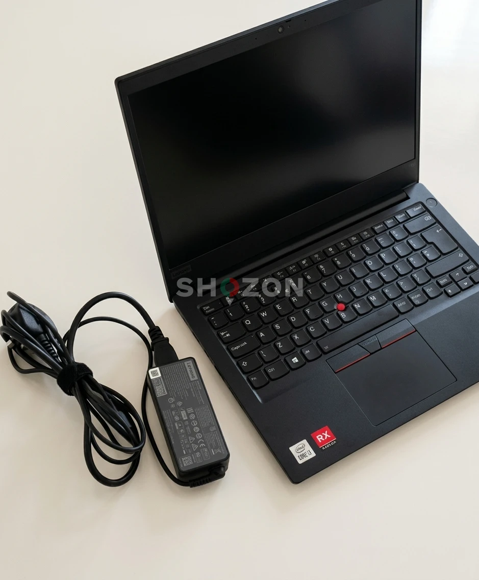 Lenovo ThinkPad Laptop with Charger - Black E14