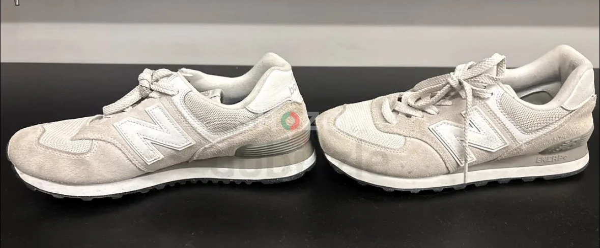 New Balance 574 Core Nimbus Cloud White Suede Sneakers EUR 41
