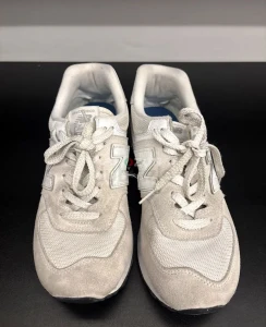 New Balance 574 Core Nimbus Cloud White Suede Sneakers EUR 41