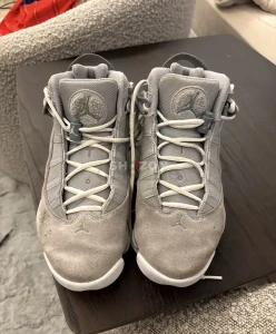 Authentic Jordan 6 Rings Grey – Size 41 – Good Condition for sale