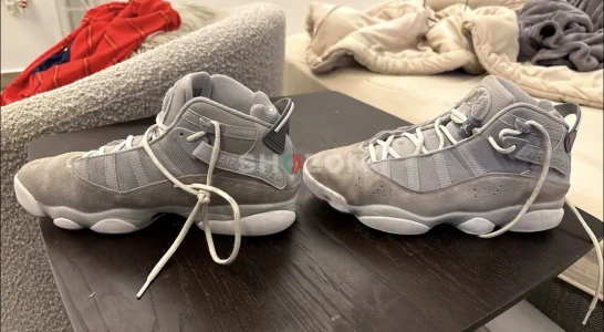 Authentic Jordan 6 Rings Grey – Size 41 – Good Condition for sale