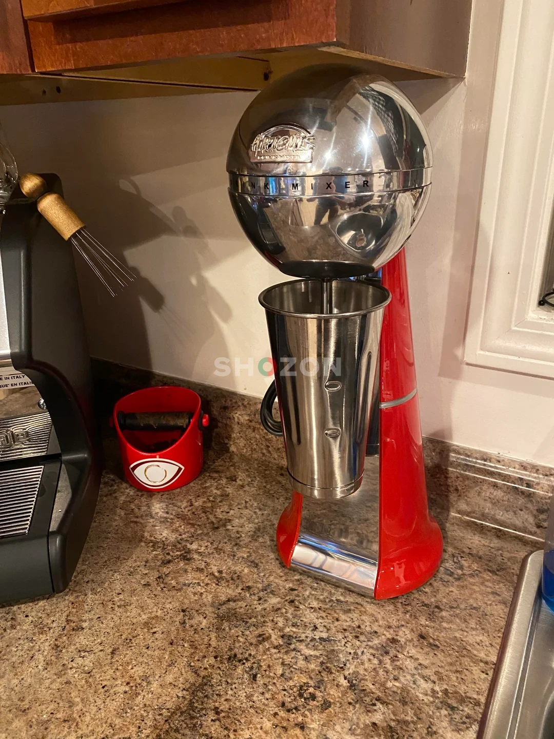 Hamilton Beach Drink Mixer in Red