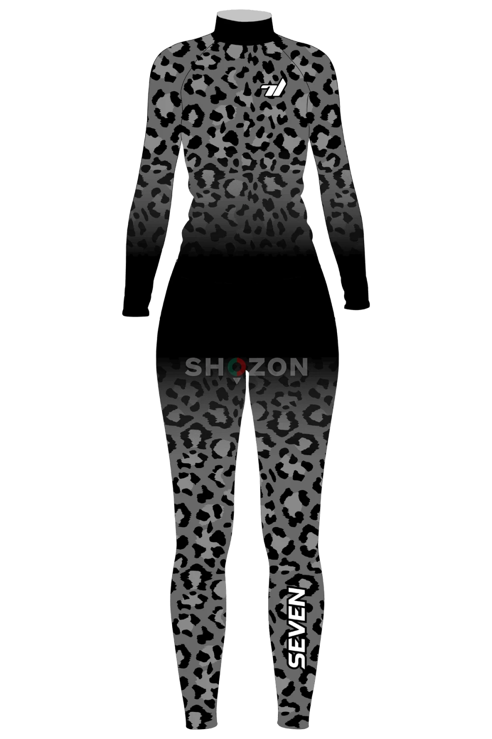 Leopard Overall With Hijab For Women