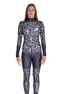 Leopard Overall With Hijab For Women