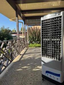 CM-7500 Slim Line Evaporative Air Cooler 7500m³/h Airflow | 30L Water Tank | 160W Energy Efficient Outdoor Air Cooler