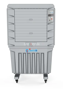Powerful White Portable Air Conditioner with Wheels